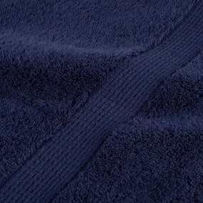 12pcs Conjunto toalha premium SOLUND 600 gsm azul-marinho