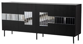 Console Paris – Preto – 180 cm x 80 cm x 40 cm