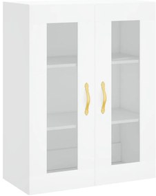 Armário alto 69,5x34x180 cm derivados de madeira branco