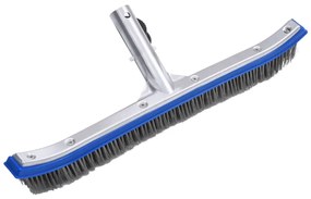 vidaXL Escova de parede para piscina alumínio