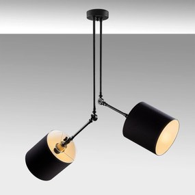 Chandelier Abajur – Preto – 100 x 100 cm