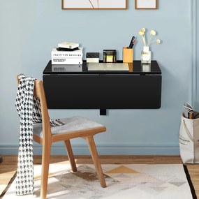 Secretária de Parede Dobrável "FlexDesk" – Escrivaninha Flutuante para