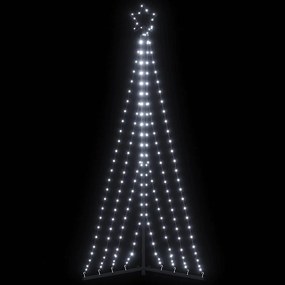 LED Árvore de Natal 339 LEDs Branco Frio 187 cm
