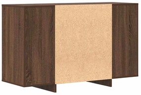 Sideboard Castanho Carvalho 120x41x75 cm Madeira engenheirada
