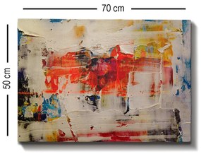 Pintura Decorativa em Tela 2281410 – Multicolor – 50 x 70 cm