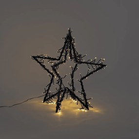 Estrela de Natal Estrela Preta incl. LED IP44 - Brilli