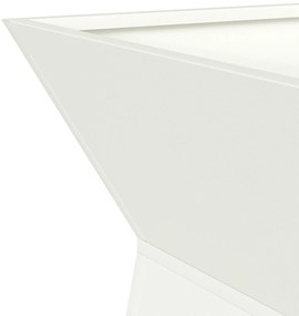 Suporte para Plantas Branco Metal 40 x 40 x 101 cm