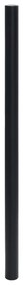 Autocolantes para móveis 90x500 cm PVC preto mate