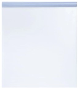 Películas janela estática 5 pcs PVC cinza transparente fosco