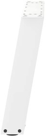 Pés para mesa de centro em formato de U, 2 peças, branco, 70x (42-43)