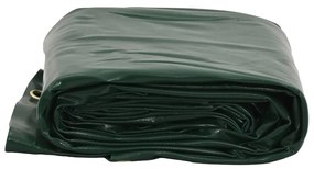 Lona Ø 5 m 650 g/m² verde