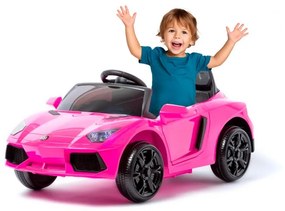 Lamborghini Roadster CARRO ELÉTRICO INFANTIL 12V Fucsia