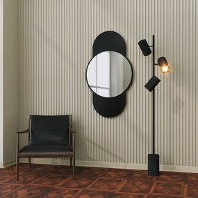Espelho Time – Preto – 60 cm x 106 cm