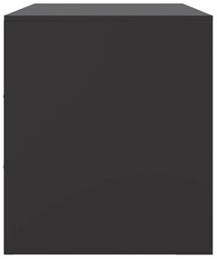 Móvel de TV 99x39x44 aço preto