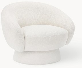 Cadeira lounge em bouclé Ted