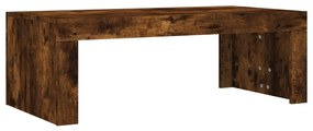 Mesa de centro 102x50x36 cm madeira processada carvalho fumado
