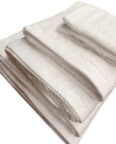 Toalhas Brancas 100% algodão fio singelo 550 gr.: Branco 32 unidades / toalhão banho 70x140 cm