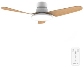 Ventoinha de teto EnergySilence Aero 5200 Light White  com motor DC de 40 W, 43" luz LED de 22 W, 3 tonalidades, 3 pás, temporizador programável