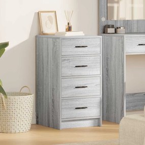 vidaXL Aparador Cinzento Sonoma 40x41x75 cm Madeira Engenheirada