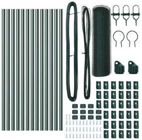 Conjunto de Cercamento Conjunto de 2 Verde Floresta