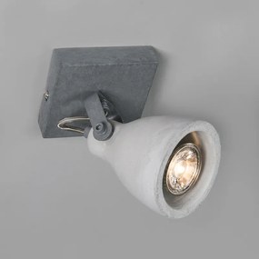 Projetores Industriais Cinza Concreto 1-luz - Creto Moderno