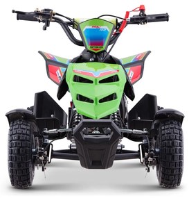 Mini moto 4 gasolina para crianças 49cc Raptor R4 Verde