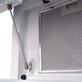 Exaustor c/ ecrã tátil 900 mm branco
