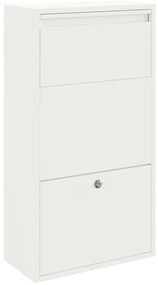 Caixa de Entrega Branca 44x22x82 cm Aço