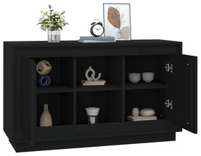 Aparador 102x35x60 cm derivados de madeira preto