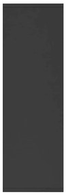 Estante/aparador 50x25x80 cm derivados de madeira preto
