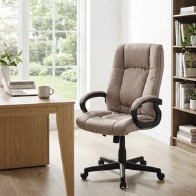 Cadeira de escritório XL Sparta Fabric Taupe