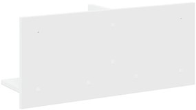 Armário de parede 70x16,5x30 cm derivados de madeira branco
