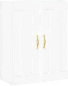 Armário alto 69,5x34x180 cm derivados de madeira branco