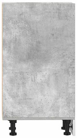 Armário inferior “Riga” 30x44,5x81,5cm cinzento cimento