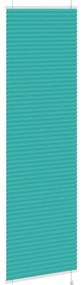 Plissado Cego Gasolina verde 65x200 cm Largura Tecido 64,4 cm