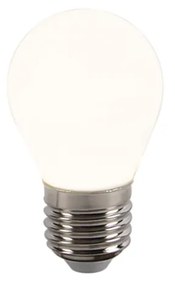 LED Candeeiro de teto inteligente preto com vidro fumê incluindo WiFi P45 - Busa Art Deco