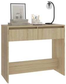 Mesa consola 89x41x76,5 cm derivados de madeira carvalho sonoma