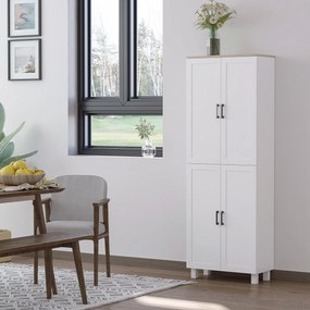 Armário Moderno – Modelo Ålesund – 60x30x170 – Armazenamento Vertical