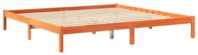 Cama com estante sem colchão 180x200 cm pinho maciço