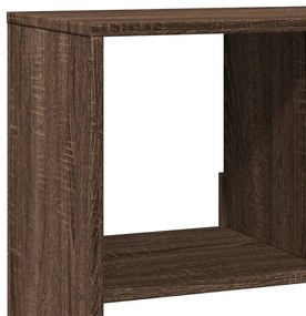 Estante 100x33x156,5 cm derivados de madeira carvalho castanho