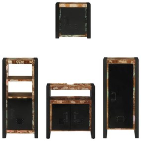 Conjunto de Móveis para Banheiro com prateleira com armazenamento com