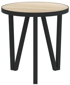 Mesa de centro Ø35 cm MDF carvalho sonoma