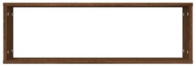 Prateleiras em cubo 4pcs derivados de madeira carvalho castanho