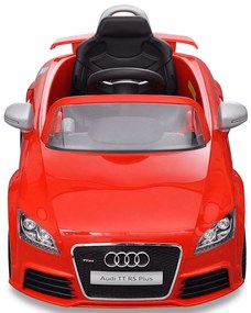 Carro Audi TT RS para crianças com controlo remoto - vermelho