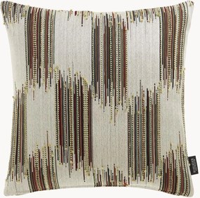 Capa de almofada artesanal Ikat Plum