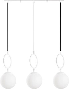 Candeeiro de Teto Ring – Branco – 75 cm x 185 cm