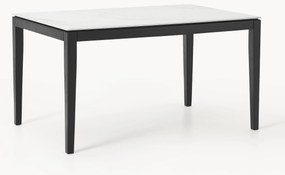 Mesa de jantar com tampo com aspeto de mármore Jackson, vários tamanhos