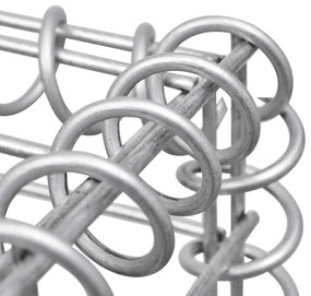 Cesto gabião aço galvanizado 150x50x100 cm