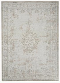 Tapete jacquard de tecelagem plana para interior e exterior Medallion