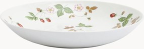 Taça de servir em Fine Bone China Wild Strawberry